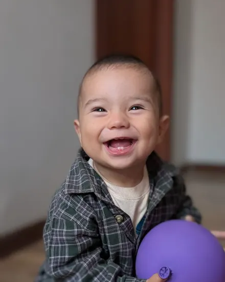 Criança da turma Infantil 1 — 1 a 2 anos
