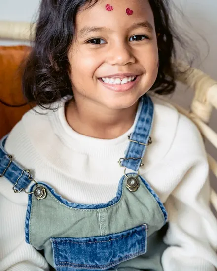 Criança da turma Infantil 3 — 3 a 4 anos